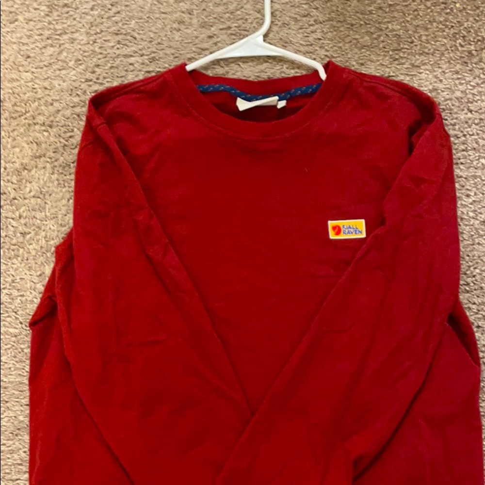 Fjallraven Red XL Crewneck. Great Condition